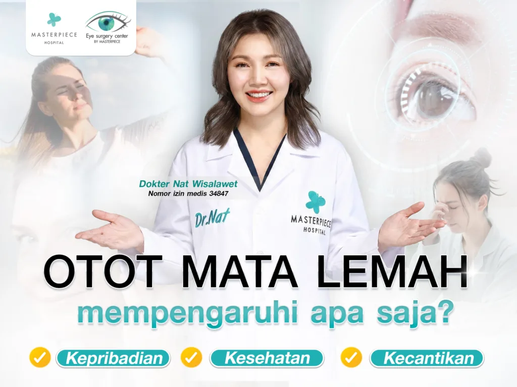 Dampak dari Otot Kelopak Mata Lemah