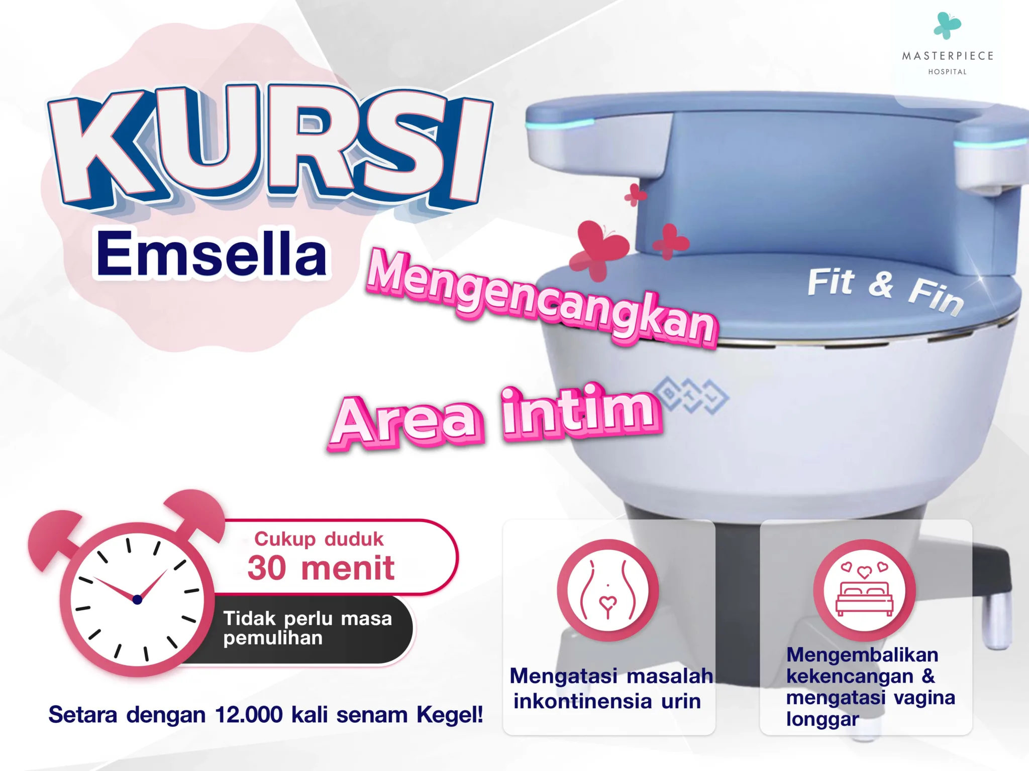 Kursi Emsella untuk Mengencangkan Area Intim