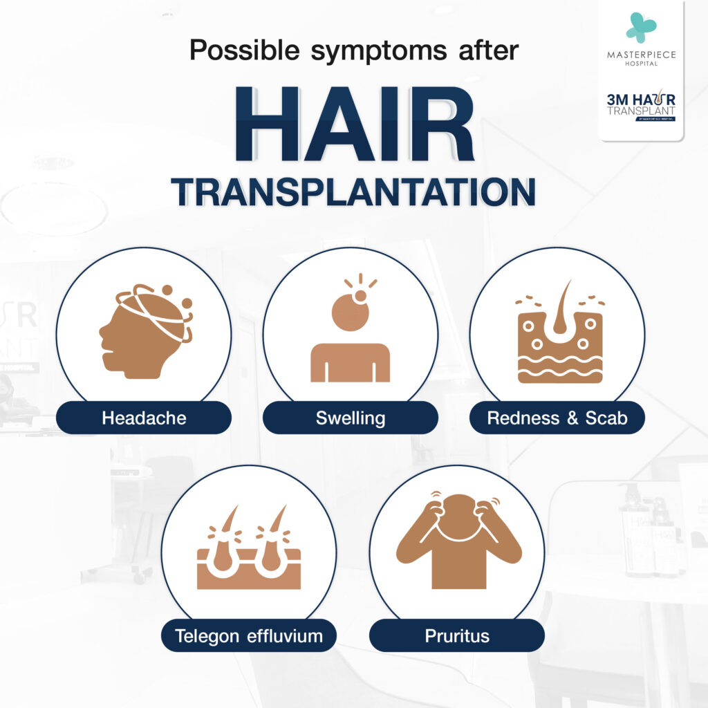 Efek samping yang mungkin terjadi setelah transplantasi rambut