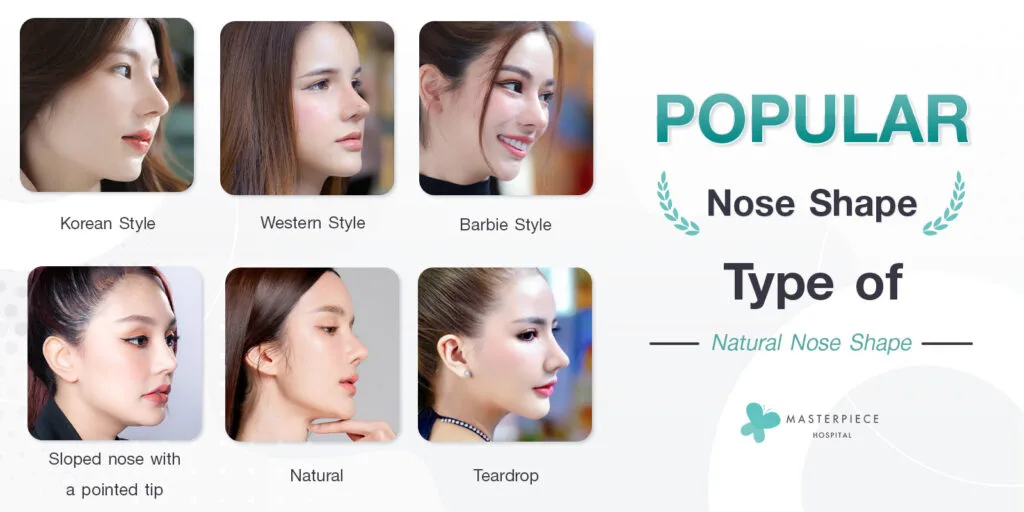 Ada banyak bentuk hidung yang indah. Mana yang sebaiknya untuk Anda pilih?